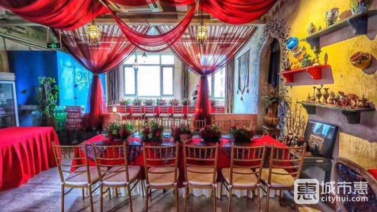 沙漠之旅迪拜餐吧